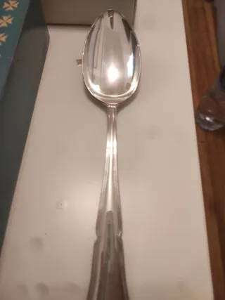 12 Cucharas Alpaca Plateada