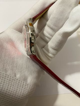 Orologio Immersion Rosso Argento Nuovo