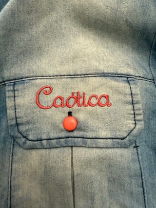 Camisa Jeans Caótica by Capriche Olho