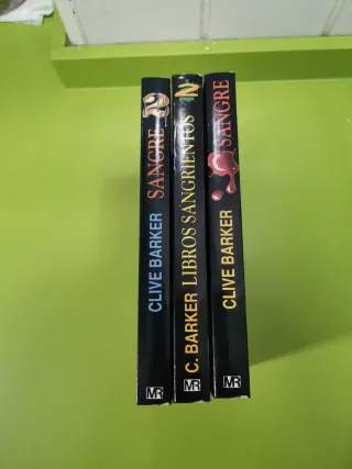 Pack libros Clive Barker.