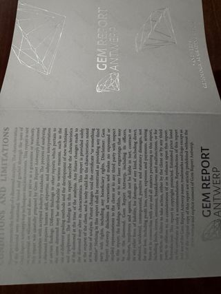 Diamante Natural Redondo Brillante 0.58 ct