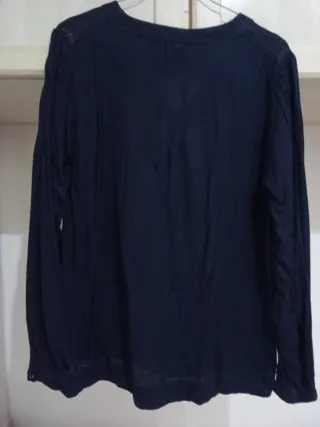 Blusa Nina Kaufmann Mujer Azul