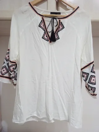 Blusa Esmara Mujer Manga 3/4