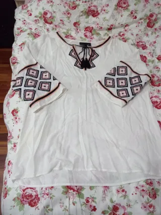 Blusa Esmara Mujer Manga 3/4