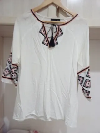 Blusa Esmara Mujer Manga 3/4