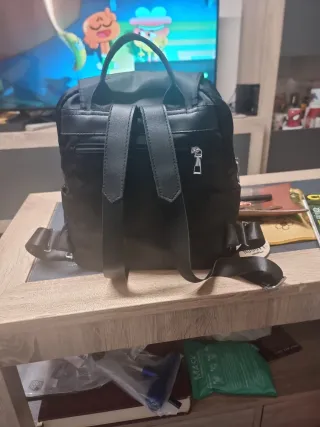 Mochila juvenil negra