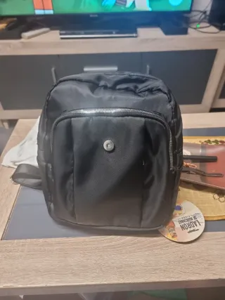 Mochila juvenil negra