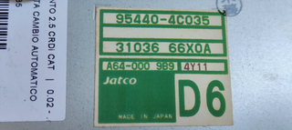 CENTRALITA CAMBIO AUTOMATICO KIA SORENTO 2.5 CRDi