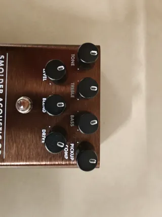 Fender Smolder Acoustic OD Pedal Overdrive