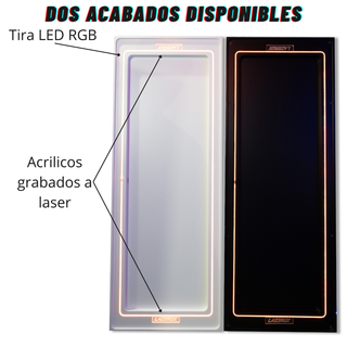 Escritorio GAMING CON LED Personalizable 160x60