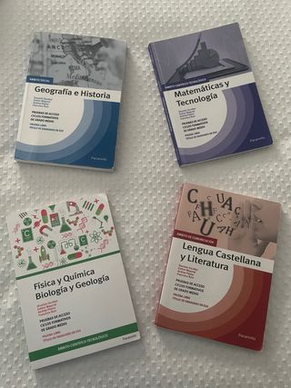 Libros pruebas libres ESO