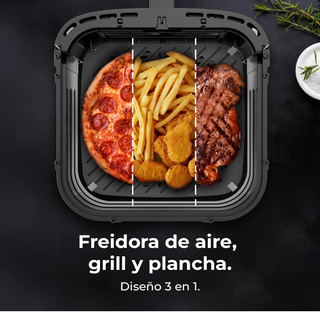 Freidora de aire Cecotec Cecofry&Grill DuoHeat 8 L