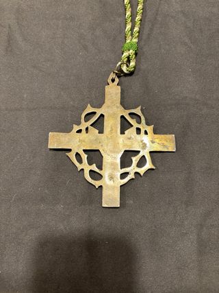 Medallón antiguo Cristo Yacente