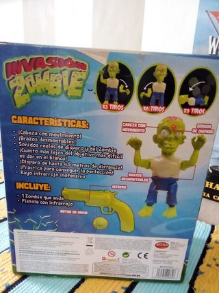 Muñeco Zombie Invasion Zombie Bizak