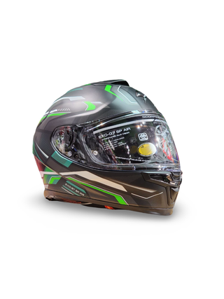 Casco Scorpion Exo-GT SP Air Augusta Negro Verde