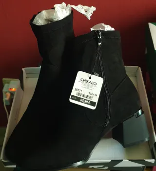 Botines Chika10 Negros