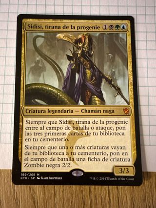 Carta Magic Sidisi, tirana de la progenie KTK