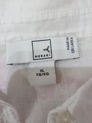 Camisa Lino Mujer Meraki Talla Única