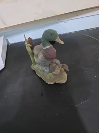Figura de patos con patitos