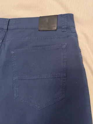 Pantalón azul de Trussardi Jeans orginal Talla 52