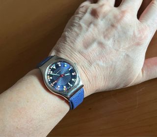 Orologio Immersion Nuovo Blu Cassa 34mm