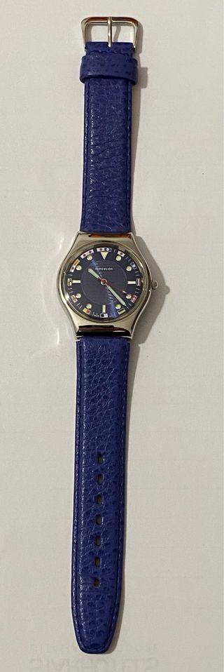 Orologio Immersion Nuovo Blu Cassa 34mm