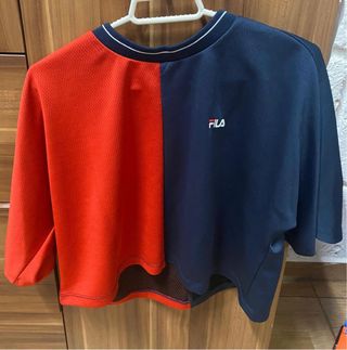 Top deportivo Fila bicolor Talla S
