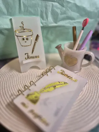 Set de escritorio personalizado