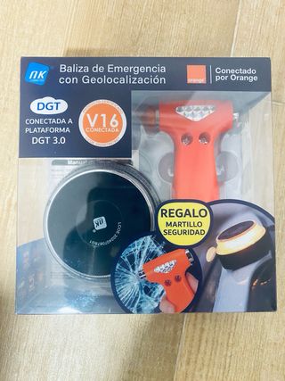 Baliza V16 DGT Conectada + Martillo Seguridad