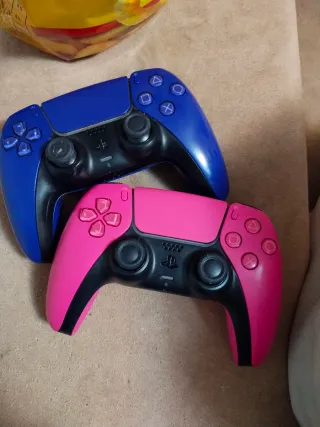 Mando PS5 Sony Azul (Falla Joystick/Flecha)