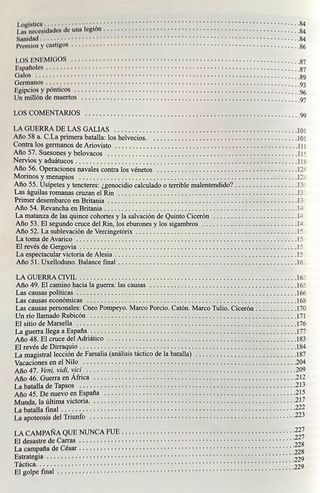 Las Campañas de Julio César. Tapas duras, 1ª edici