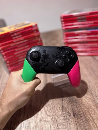 Controller Pro Design Splatoon Nintendo Switch