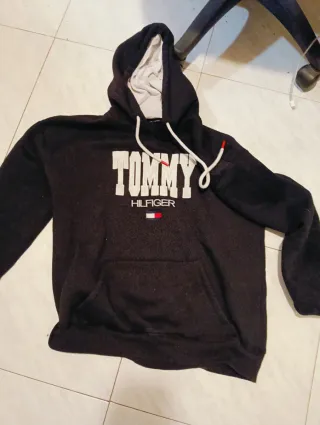 Sudadera Tommy Hilfiger Negra unisex