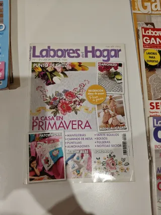 Revista Labores del hogar: ganchillo, bordado