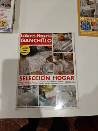 Revista Labores del hogar: ganchillo, bordado