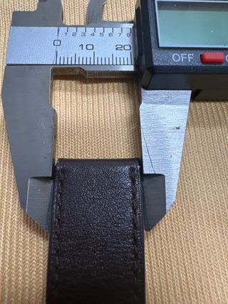 Correa de piel Dunhill Made in France