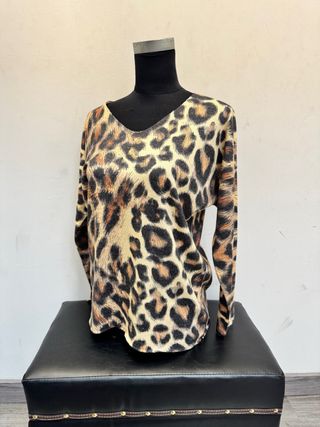 Jersey Leopardo Mujer Talla Única