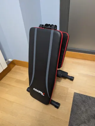 Juego de pesas y barra ajustable