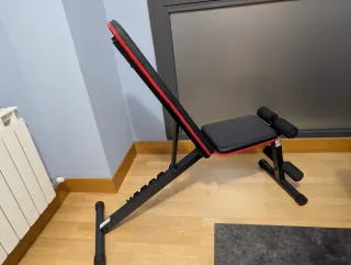 Juego de pesas y barra ajustable