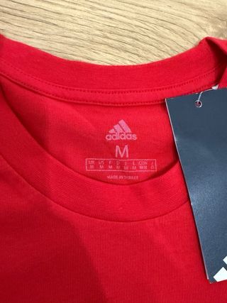 T-shirt Adidas Rossa Taglia M