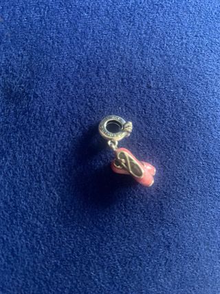 Charm Zapatillas Ballet pulsera Pandora o collar