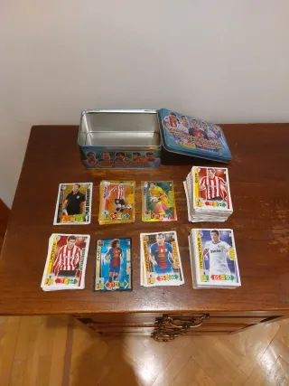 281 Cartas Adrenalyn 12-13 + Box Serie Oro