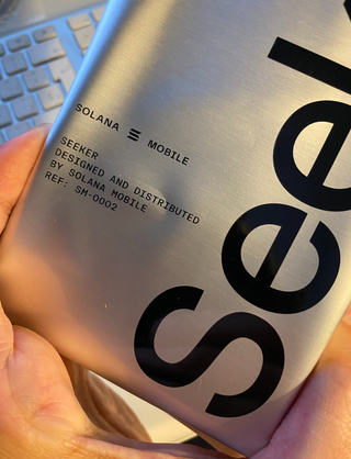 Teléfono móvil Solana Seeker 2. Nuevo sin abrir