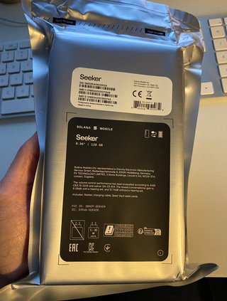 Teléfono móvil Solana Seeker 2. Nuevo sin abrir