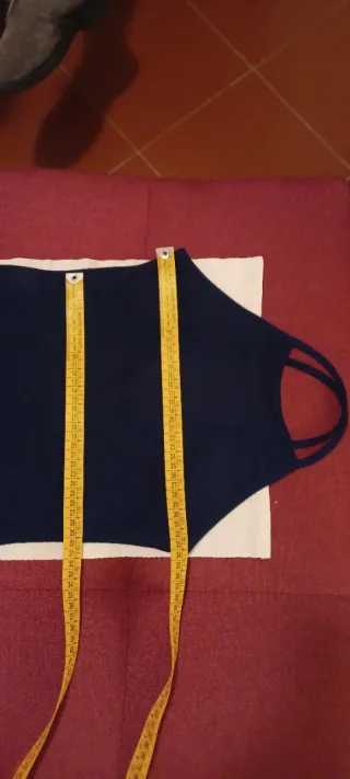 Top Stefanel anni '90 blu