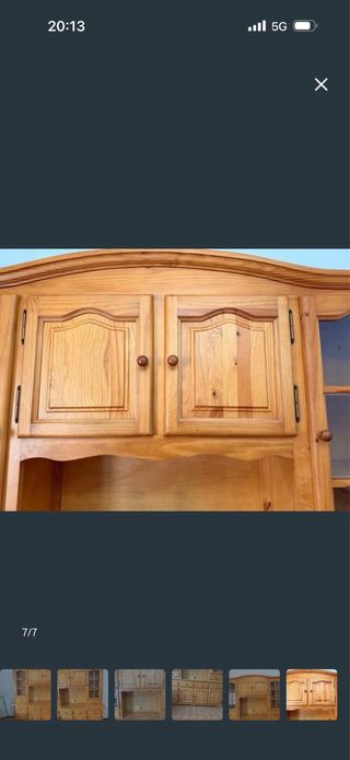 Mueble de salón de pino