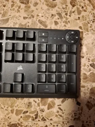 Teclado y Ratón Gaming Corsair Negro