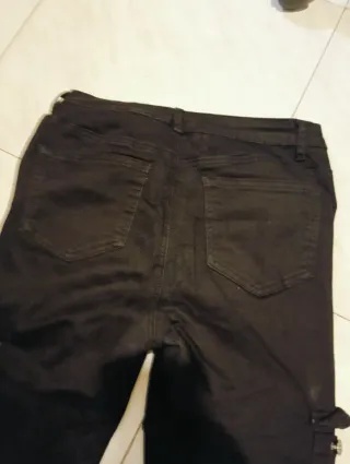 Pantalones cargo negros