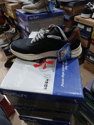 Zapatillas AirSoft Hombre t 40 piel