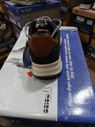 Zapatillas AirSoft Hombre t 40 piel